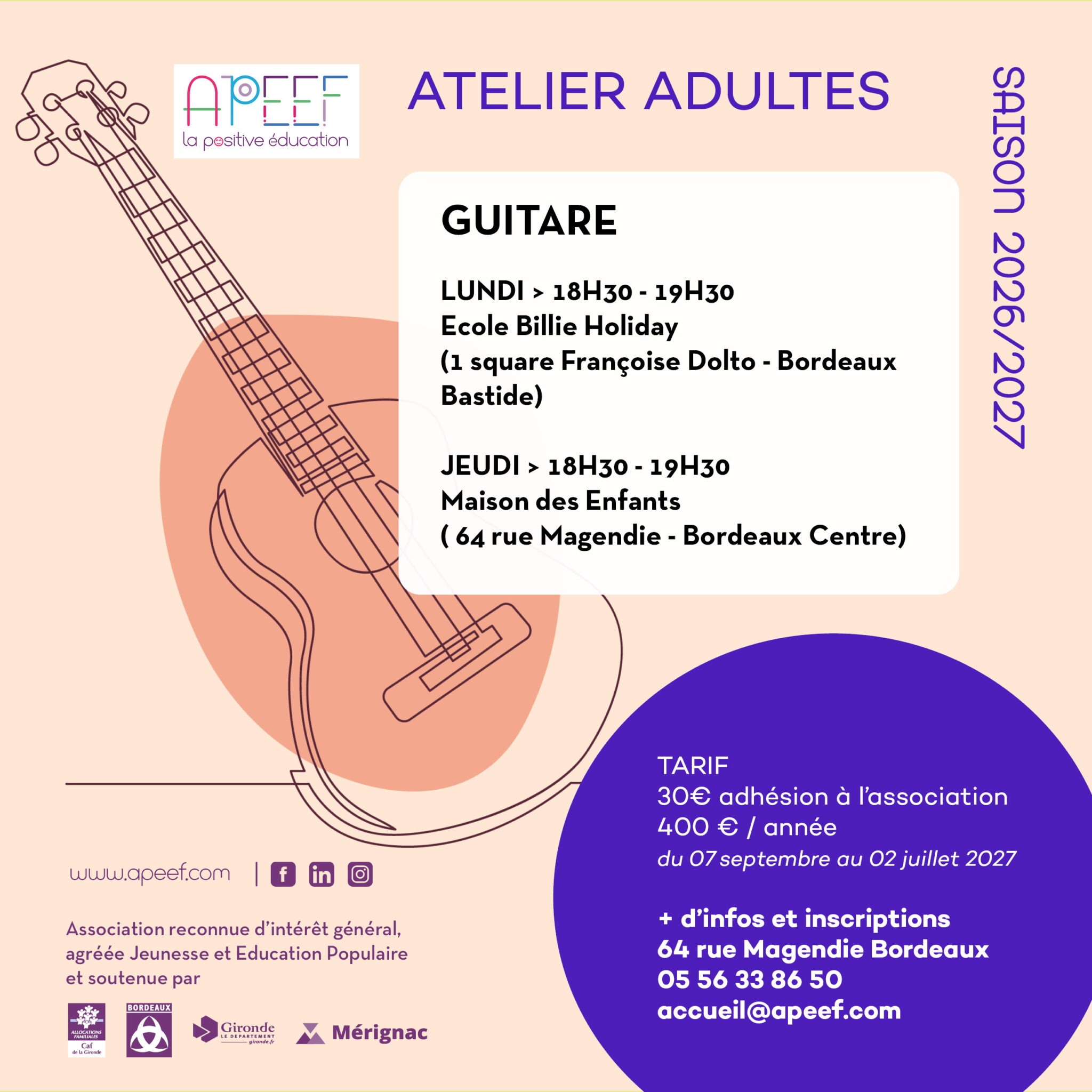 affiches ateliers adultes 2627
